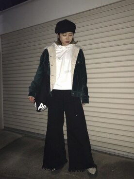 NAOさん（レディース・157cm）の冬コーディネート