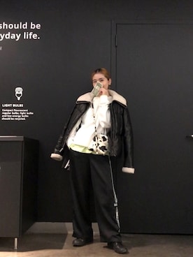 NAOさん（レディース・157cm）の冬コーディネート