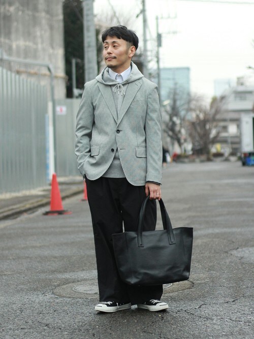 大場 貴友｜TAKEO KIKUCHIのスーツジャケットを使ったコーディネート - WEAR