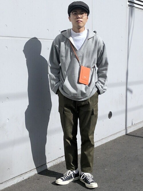 山本 Ships Any ルミネエスト新宿 Men S店 Championのパーカーを使ったコーディネート Wear