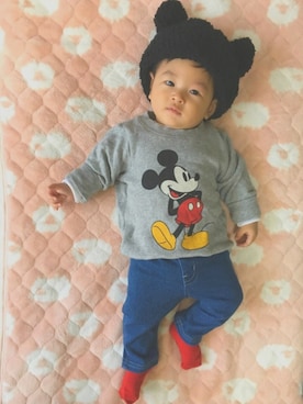 kaoriii05さん（キッズ・70cm）の秋コーディネート