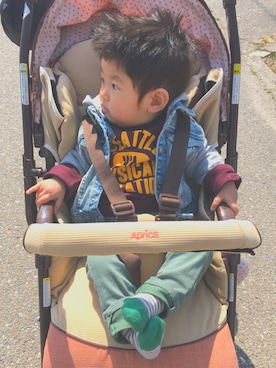 kaoriii05さん（キッズ・70cm）の春コーディネート