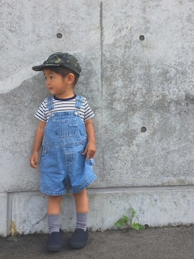 「babygap」｜「アイテム（その他）」を使った、kaoriii05さん（キッズ・90cm）の秋コーディネート