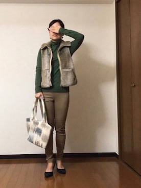 「アキコーデ」｜「アイテム（その他）」を使った、hi😄さん（レディース・160cm）の秋コーディネート