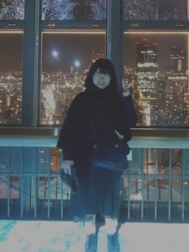 「note et silence （ノートエシロンス）のアイテム（ジャケット/アウター）」を使った、あおさん（レディース・156cm）の冬コーディネート