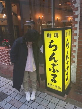 「yuni（ユニ　）のアイテム（その他アウター）」を使った、あおさん（レディース・156cm）の春コーディネート