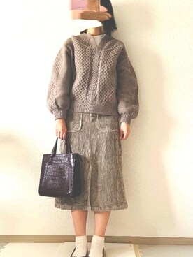 ちゃんさん（レディース・166cm）の冬コーディネート