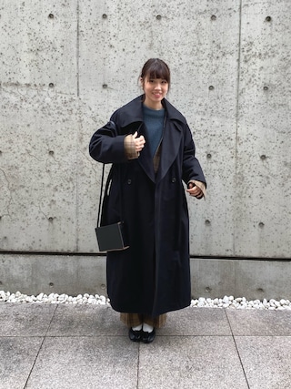 AURALEEのノーカラージャケットを使った人気ファッション