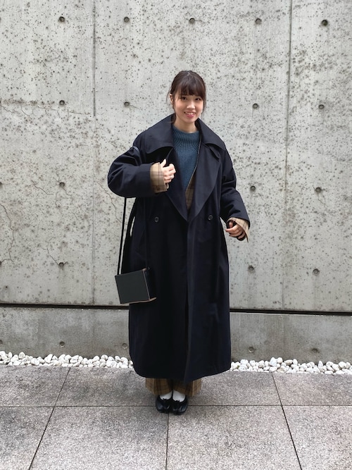 AURALEEのノーカラージャケットを使った人気ファッション