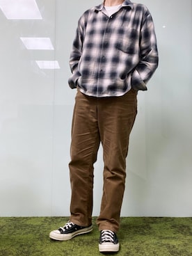 「COP（シーオーピー）のアイテム」を使った、Dekkoさん（メンズ・170cm）の秋コーディネート