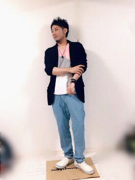 ysk⚜️さん（メンズ・173cm）の春コーディネート