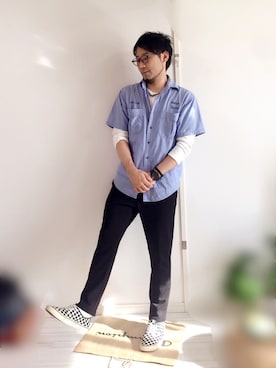 ysk⚜️さん（メンズ・173cm）の夏コーディネート