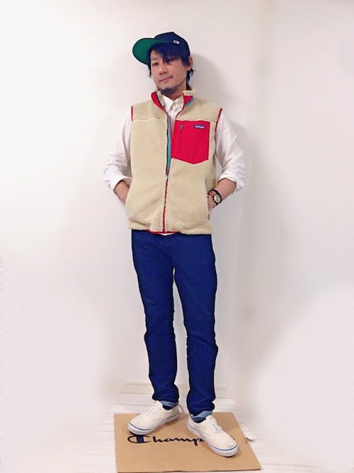 Ysk Beams的背心外套搭配 Wear
