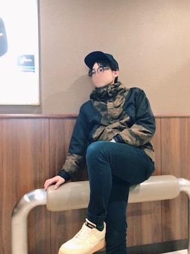 「８(eight)（エイト）のアイテム（ジャケット/アウター）」を使った、ysk⚜️さん（メンズ・173cm）の秋コーディネート