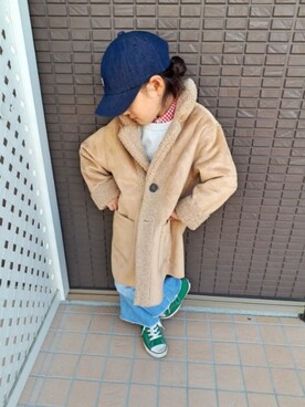 maaaさん（キッズ・110cm）の冬コーディネート
