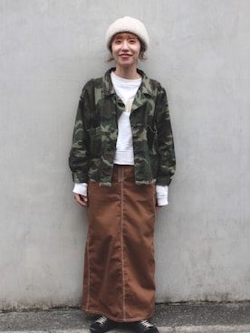 chruuさん（レディース・153cm）の冬コーディネート