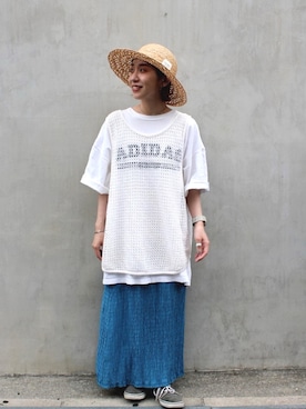 chruuさん（レディース・153cm）の夏コーディネート