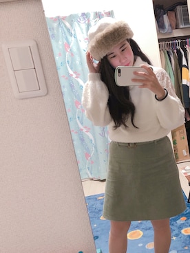 かなさん（レディース・154cm）の冬コーディネート