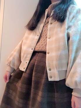 かなさん（レディース・154cm）の冬コーディネート