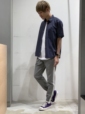 KE-ICHIさん(メンズ・177cm)の夏コーディネート