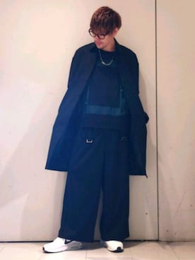 「DOOPZ（ドープス）のアイテム（ジャケット/アウター）」を使った、KE-ICHIさん（メンズ・177cm）の春コーディネート