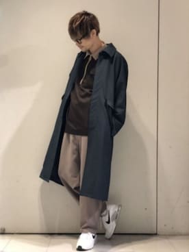 「CASPER JOHN（キャスパージョン）のアイテム（その他アウター）」を使った、KE-ICHIさん（メンズ・177cm）の春コーディネート