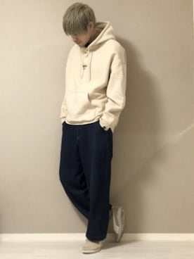 「YARD PLUS（ヤードプリュス）のアイテム」を使った、KE-ICHIさん（メンズ・177cm）の春コーディネート