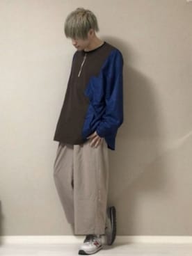 KE-ICHIさん（メンズ・177cm）の春コーディネート