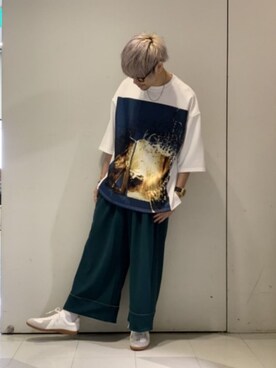 KE-ICHIさん(メンズ・177cm)の夏コーディネート