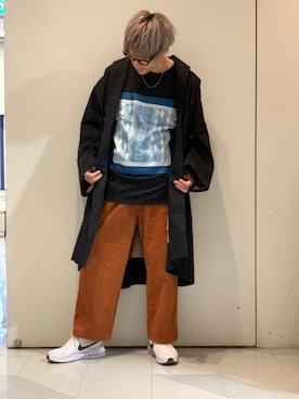 「CASPER JOHN（キャスパージョン）のアイテム（その他アウター）」を使った、KE-ICHIさん（メンズ・177cm）の秋コーディネート