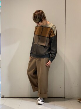 KE-ICHIさん（メンズ・177cm）の冬コーディネート