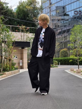 KE-ICHIさん（メンズ・177cm）の春コーディネート