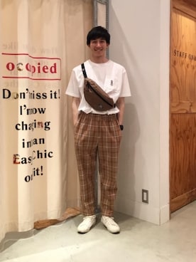 「coen」｜coen はたなかさん（メンズ・173cm）の春コーディネート