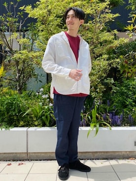 「2021春新作」｜coen はたなかさん（メンズ・173cm）の春コーディネート