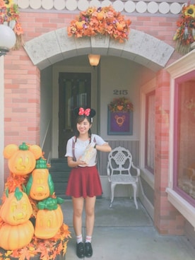 オリヴィア(*´꒳`*)さん（レディース・156cm）の秋コーディネート