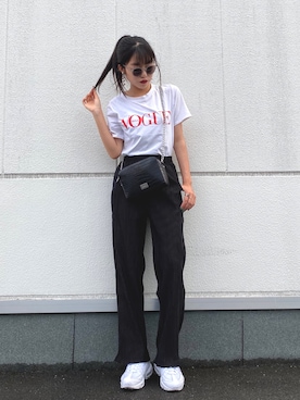 「アイテム（シューズ）」を使った、ramuさん（レディース・166cm）の秋コーディネート