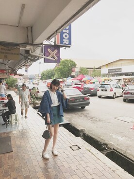 「スプリングSENSEOFPLACE」｜Shizuku さん（レディース・163cm）の春コーディネート