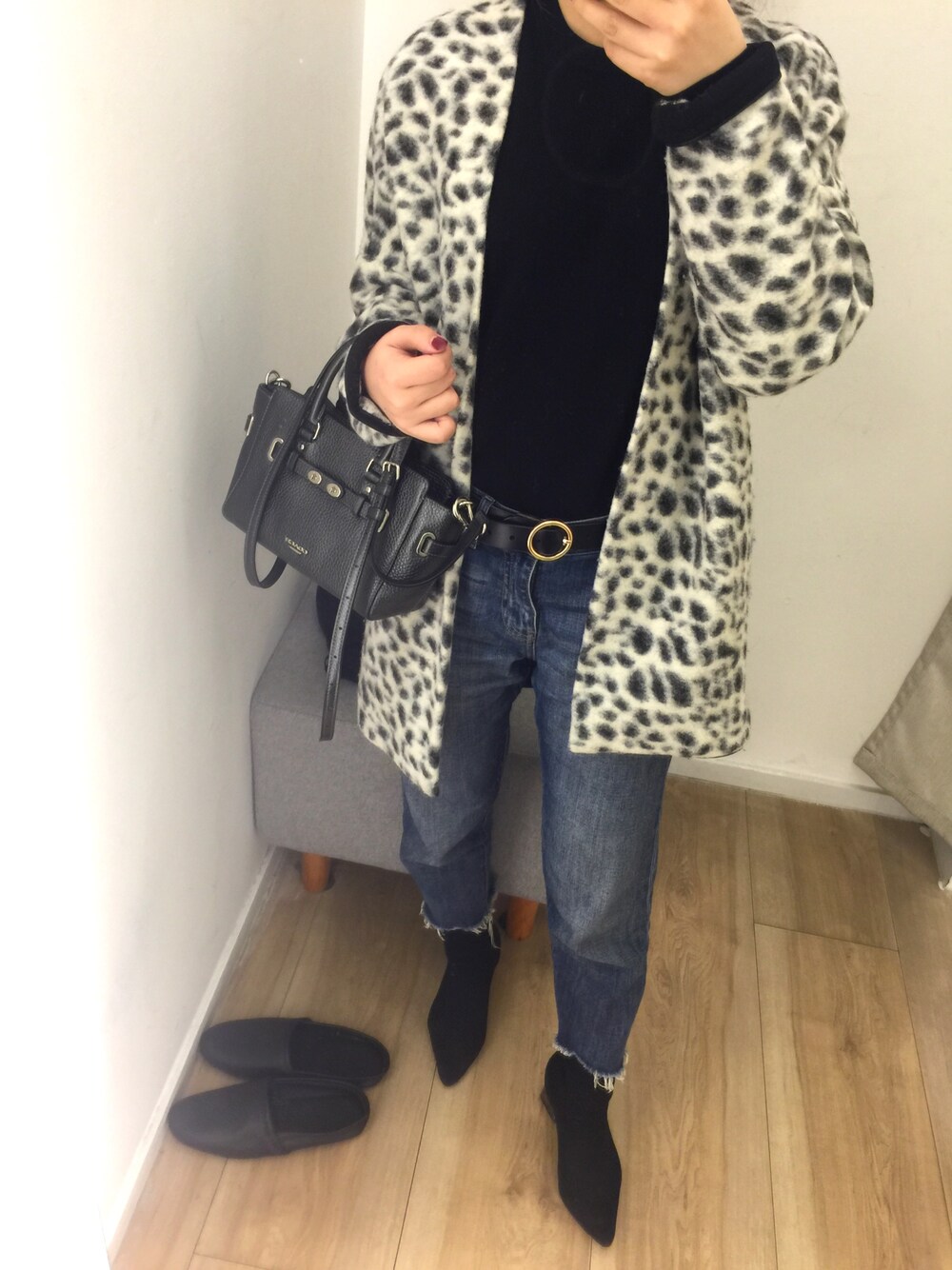 「ESPRITのアイテム（ジャケット/アウター、ホワイト系）」を使った、cubabypascalさん（レディース・156cm）の春コーディネートの1枚目の写真