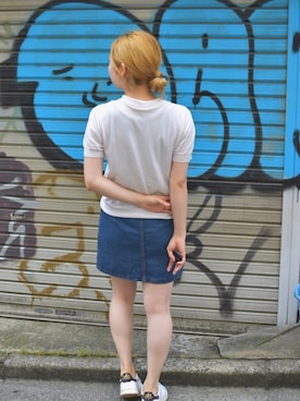 「スピンズ」｜ちびちょんさん（レディース・151cm・10代）の夏コーディネート