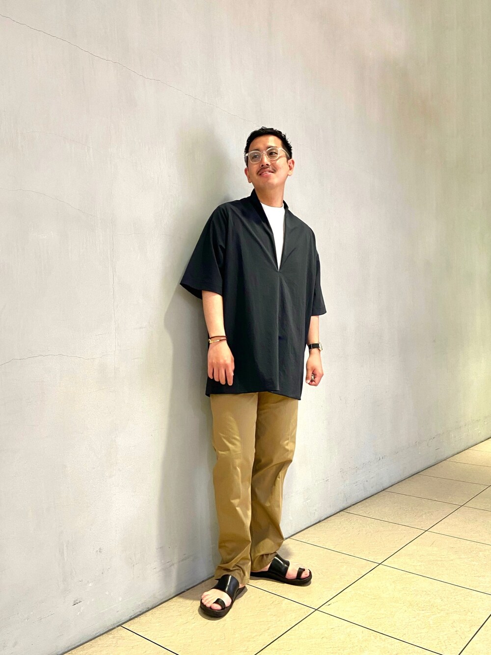 TEATORA Roomkey Shirt DR サイズ1 BLACK テアトラ Roomkey Shirt DR