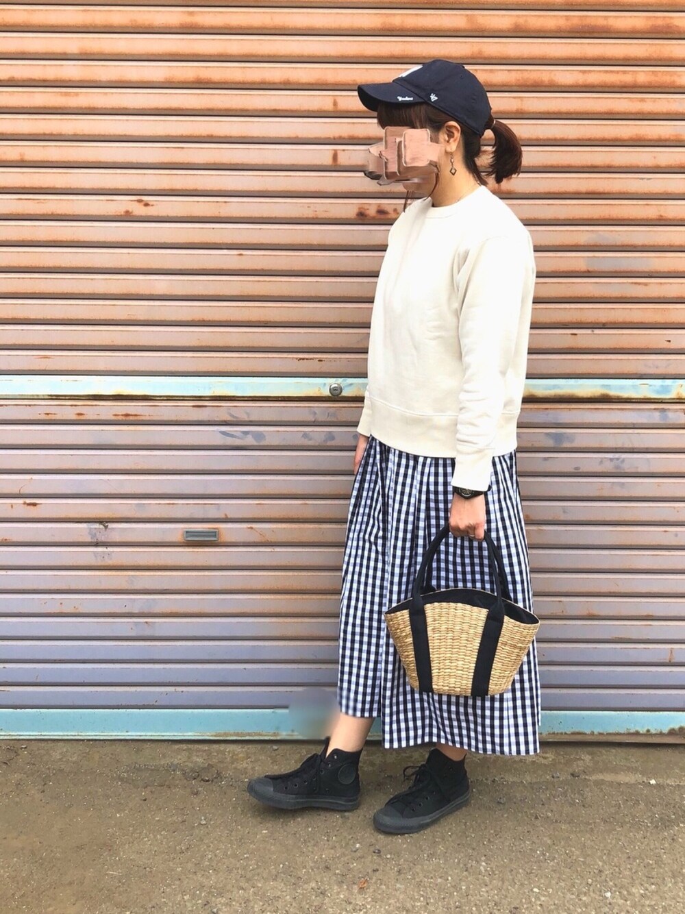 美品　LE GLAZIK ギンガムチェック　ワンピース 編集部調査】axes femme kawaiiから、Gingham Check series