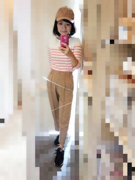 ayumiiさん(レディース・154cm)の春コーディネート