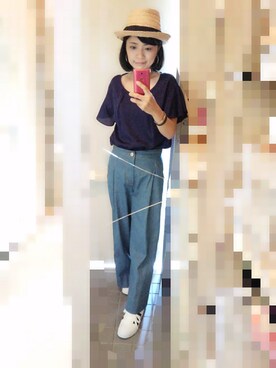 ayumiiさん（レディース・154cm）の夏コーディネート