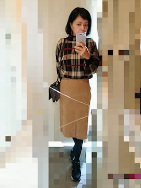 ayumiiさん（レディース・154cm）の秋コーディネート
