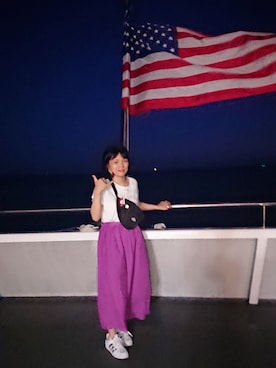 ayumiiさん（レディース・154cm）の春コーディネート