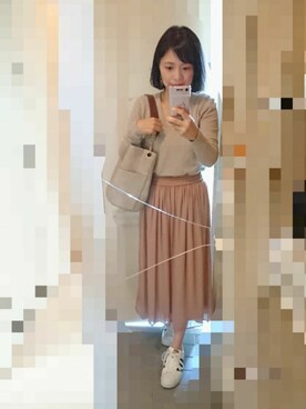 ayumiiさん（レディース・154cm）の春コーディネート