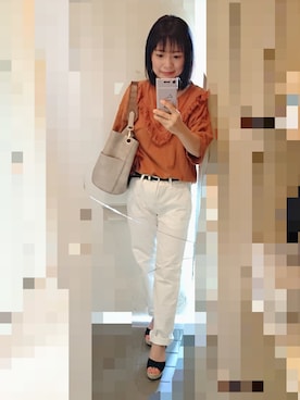 ayumiiさん（レディース・154cm）の春コーディネート