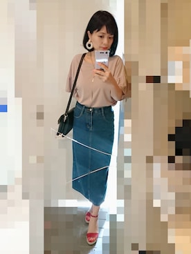 ayumiiさん（レディース・154cm）の春コーディネート