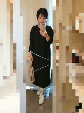 「アイテム（ワンピース/ドレス）」を使った、ayumiiさん（レディース・154cm・40代）の秋コーディネート