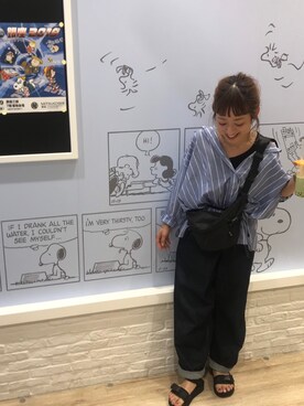 chinatsu さん（レディース・155cm）の夏コーディネート